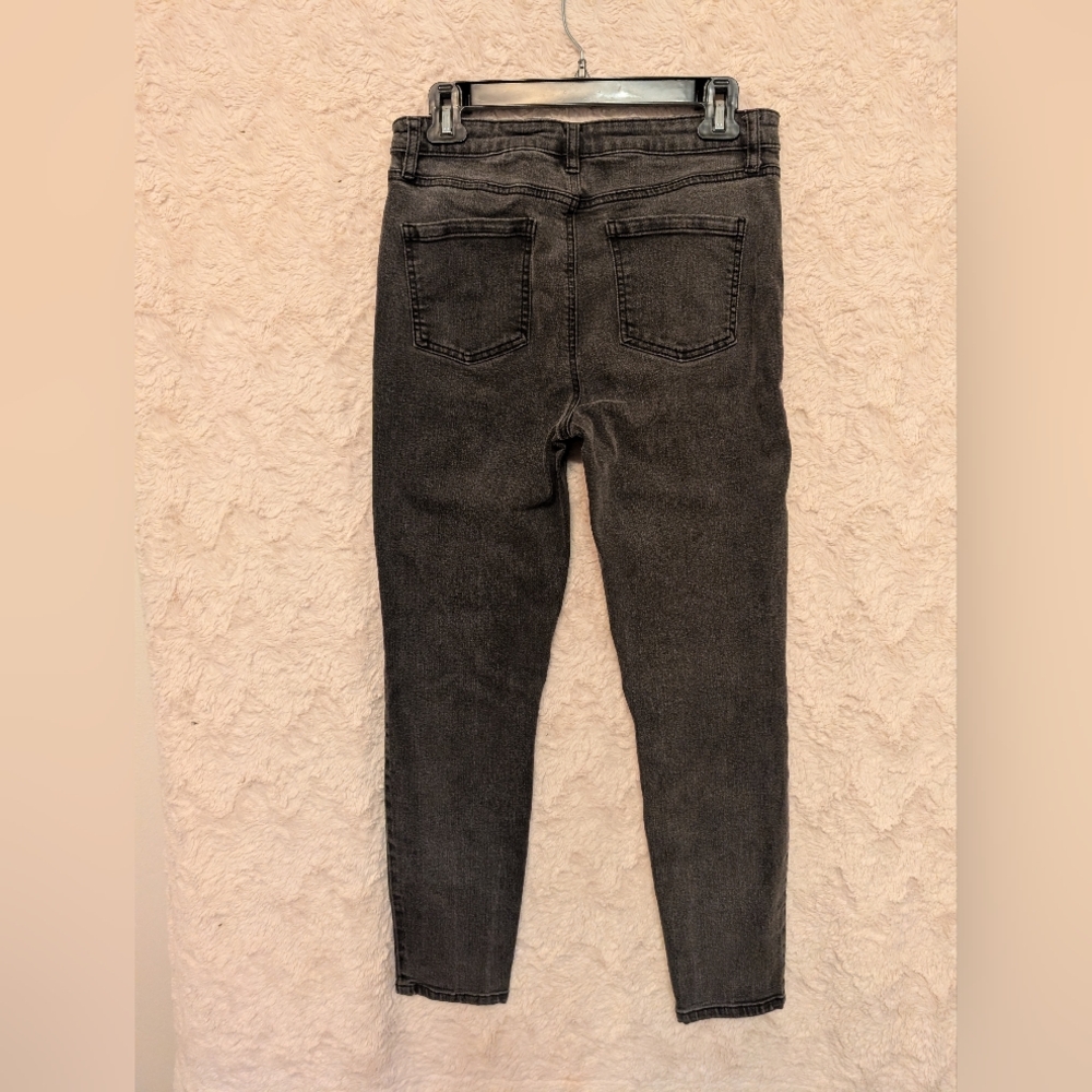 Buffalo David Bitton MOLLIE HIGH RISE STRETCH SKINNY Women's Gray Jeans